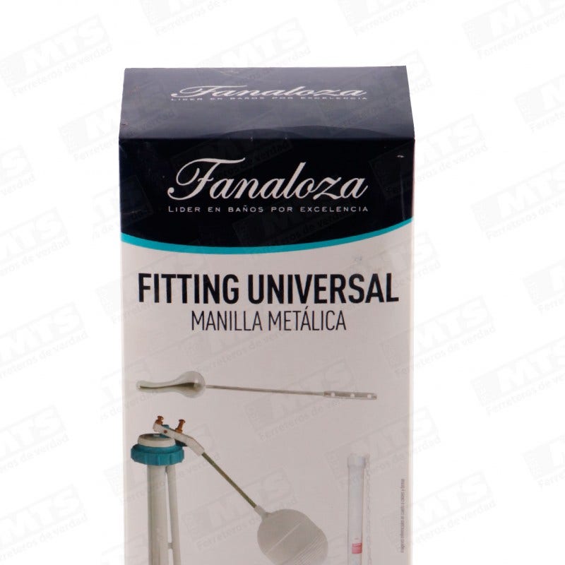Fitting Universal Manilla Plástica Blanca Fanaloza