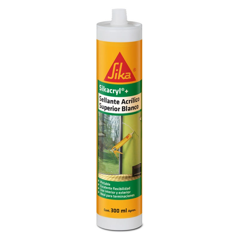 SIKACRYL ACRILICA BLANCO 300ML SIKA