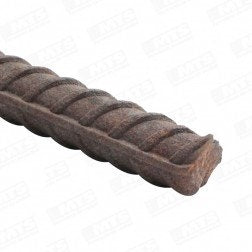 Barra Fierro Estriado 8mm X 6mt A63 Asteel