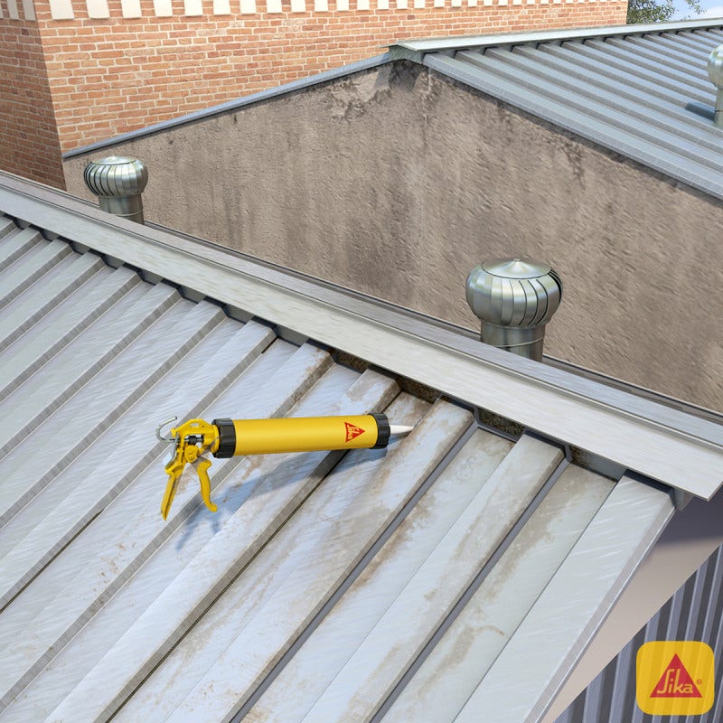 Sika Tapagoteras+ Gris Cartucho 300cc 
 Sika