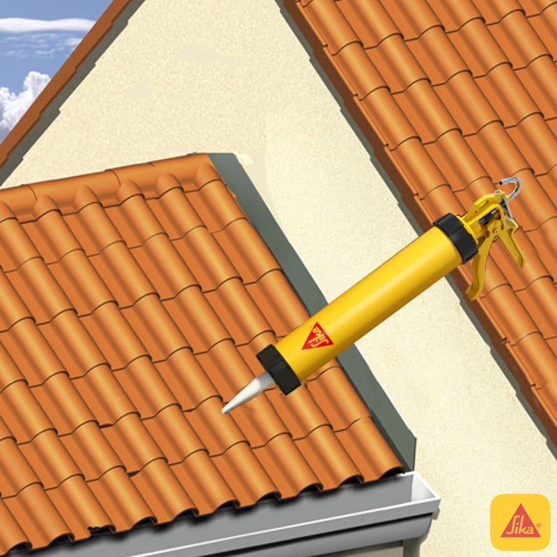 Sika Tapagoteras+ Gris Cartucho 300cc 
 Sika