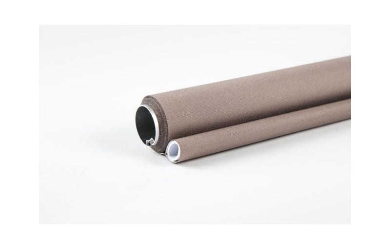 CORTINA ROLLER BLACKOUT TOSTADO 90X250CM METALHSA