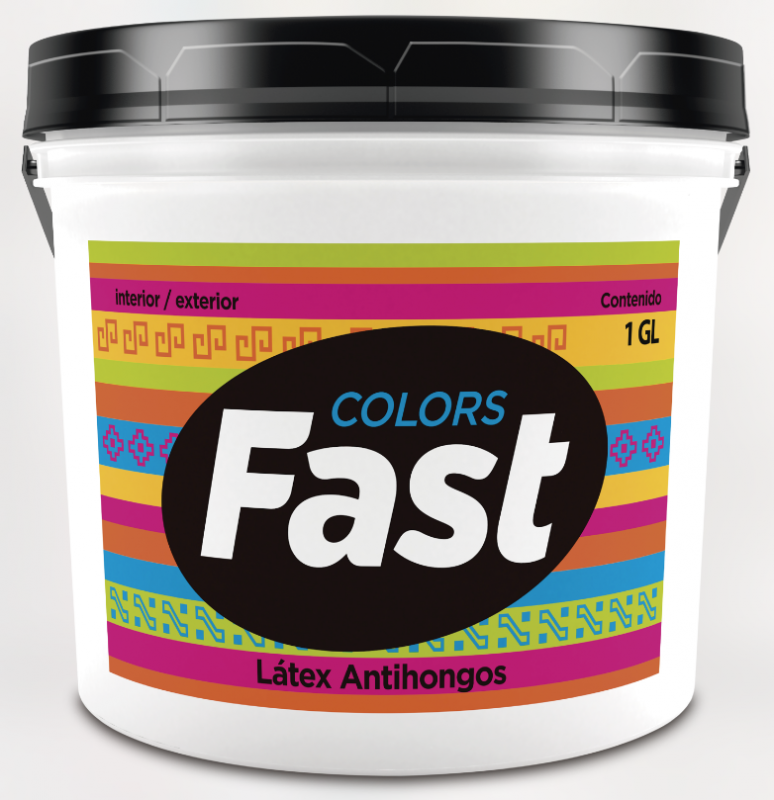 Latex Fast Antihongo Damasco Gl Tricolor