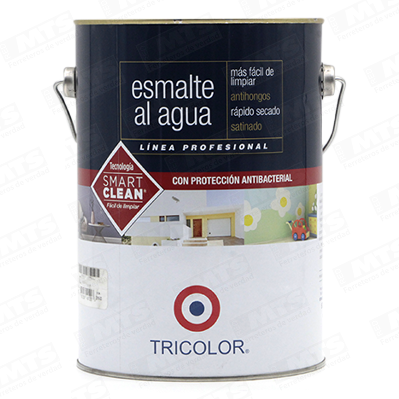 Esmalte Al Agua Prof Verde Citrico Gl Tricolor