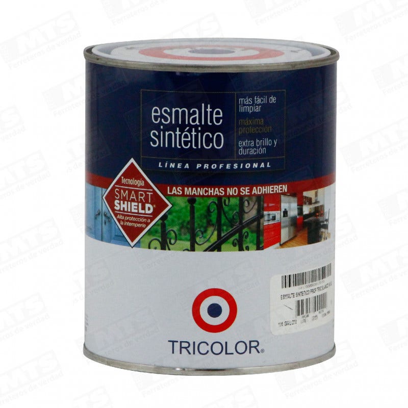 ESMALTE SINTETICO PROF BLANCO 1/4GL TRICOLOR