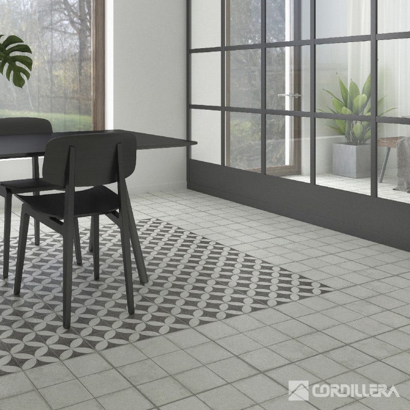 Ceram Piso Flowers Base 45.3x45.3 (cj2.05m2) Cordi