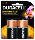 Pilas Duracell D X 2un