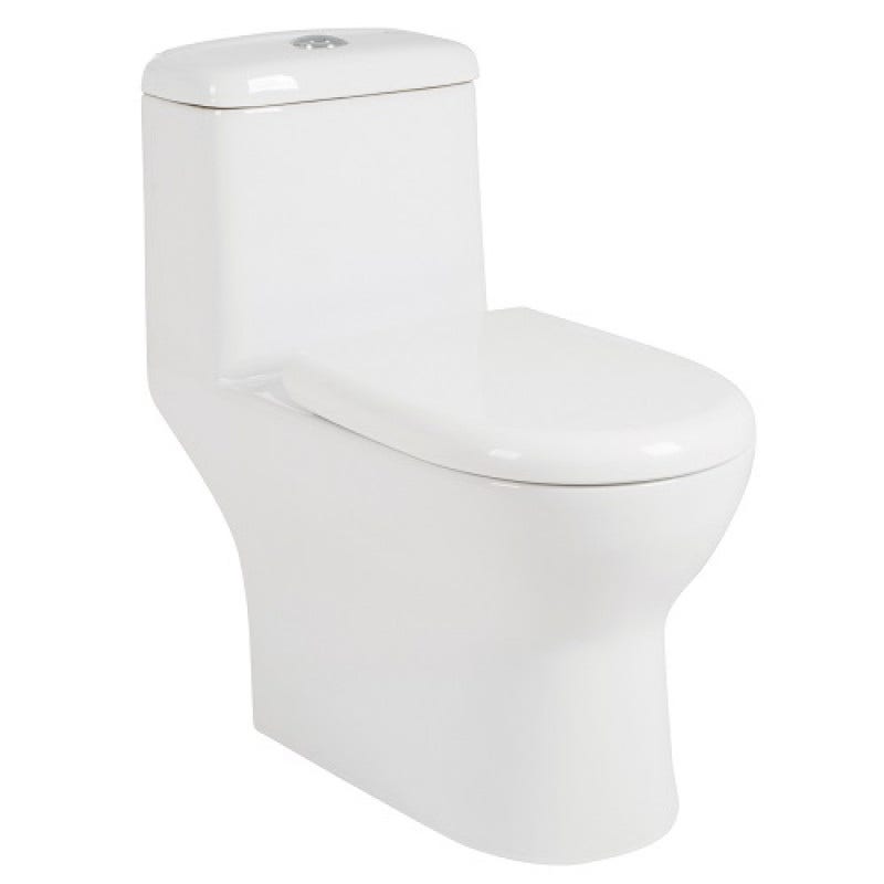 Juego Baño Sevilla Dual Flush Con Asiento Soft Close Fanaloza