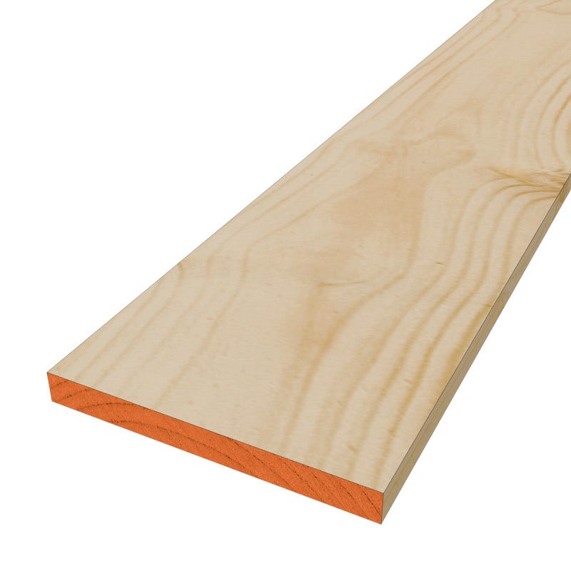 PINO CEPILL. 1 X 8 X 3.2MT ARAU