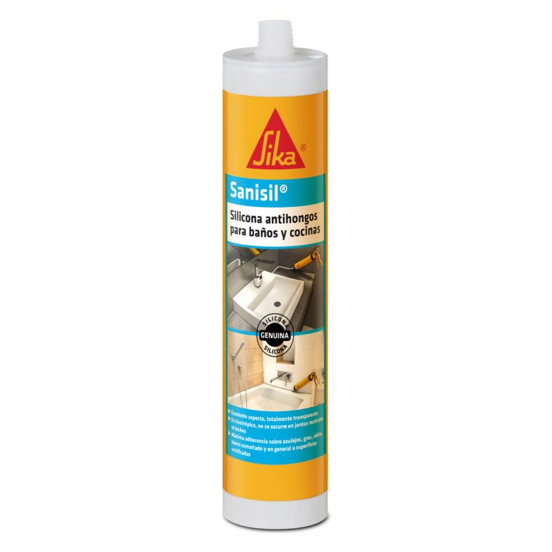 Sanisil Baño y Cocina Transparente 300ml 
 Sika