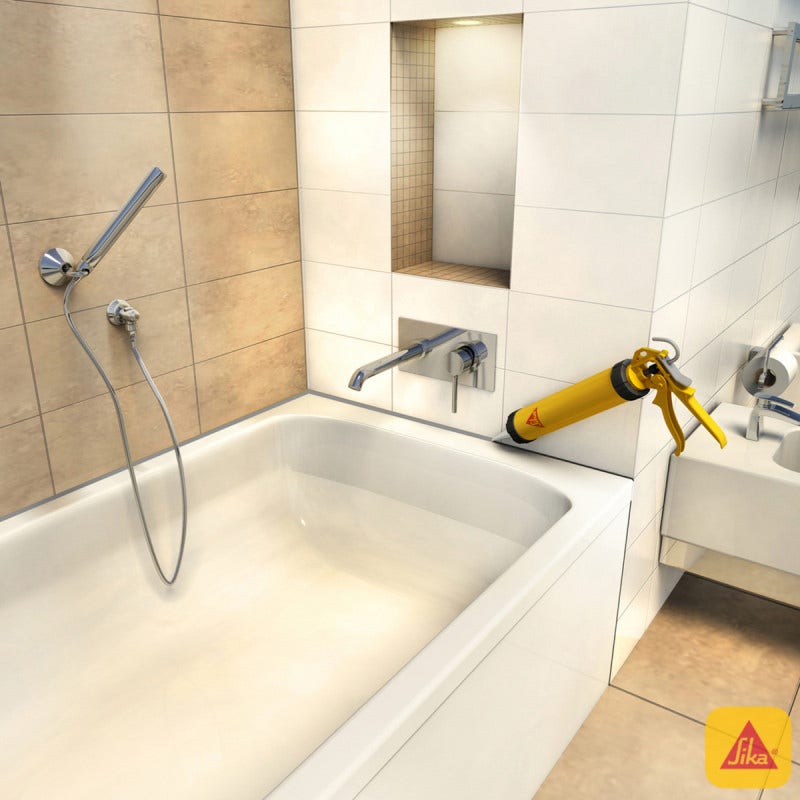 Sanisil Baño y Cocina Transparente 300ml 
 Sika