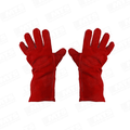Guante Descarne Rojo Soldador Steelpro