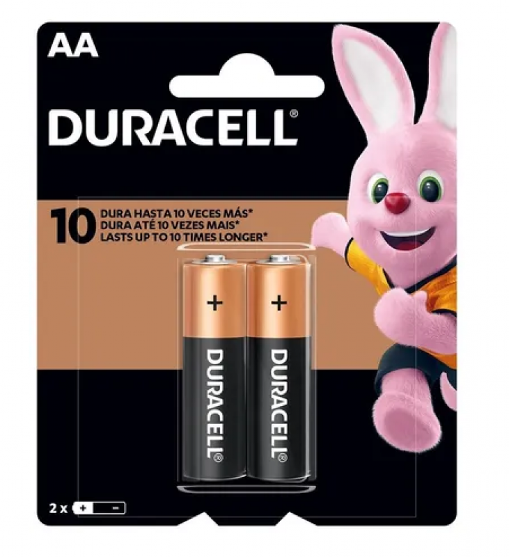 Pilas Duracell AA x 2Un