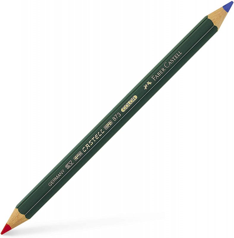 Lápiz Carpintero Bicolor Faber-Castell
