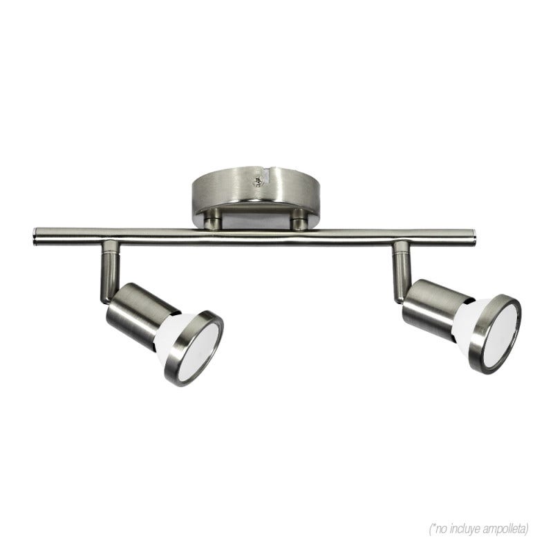 FOCO SPOTLIGHT SOB BARRA 2L NIQUEL GU-10 VKB