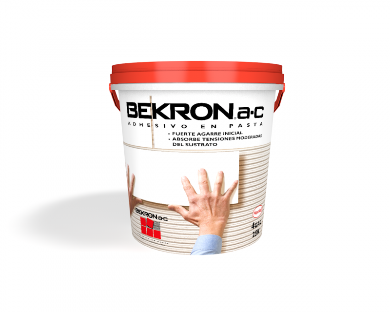 Adhesivo Ceram Pasta Bekron Ac 25kg Aislantes Naci