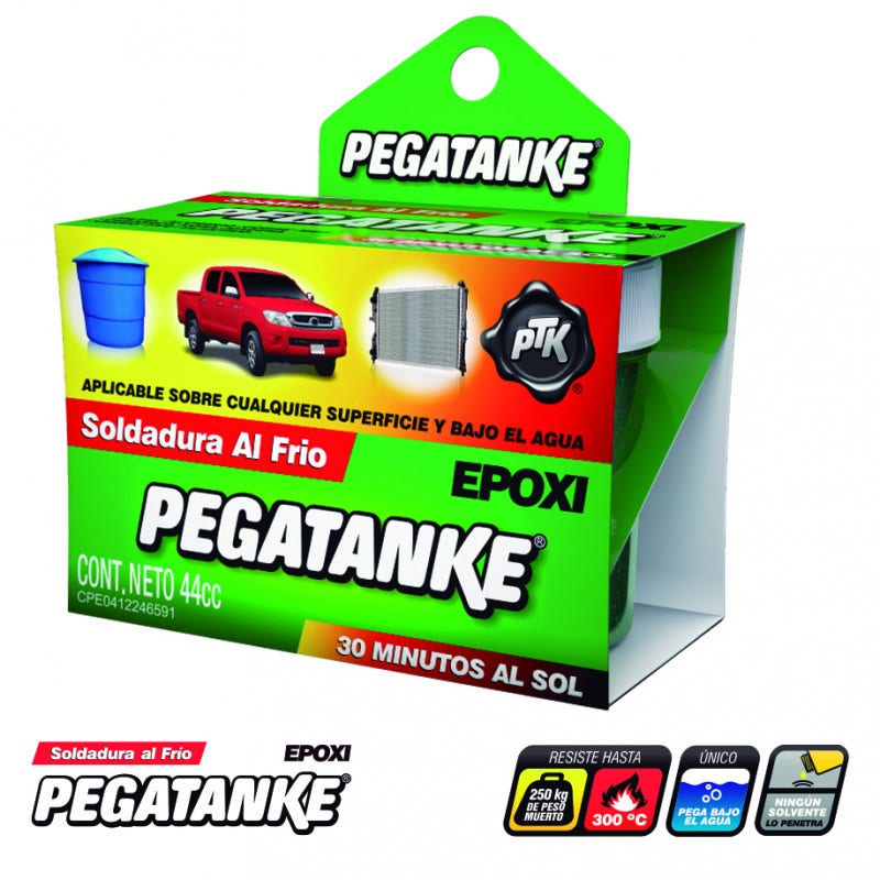 Adhesivo Epoxico Negro 44cc Pegatanke