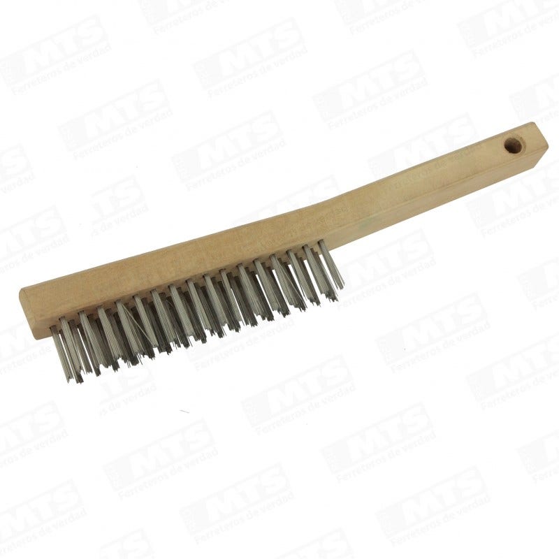 Escobilla Acero Recto con Mango 4-C Hela