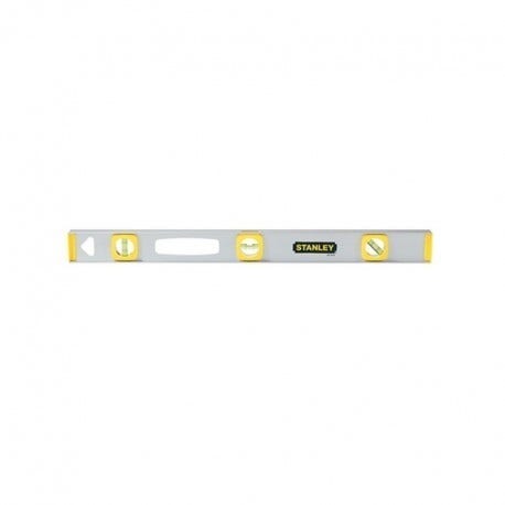 NIVEL ALUMINIO 3 BURBUJAS 24" (42074) STANLEY
