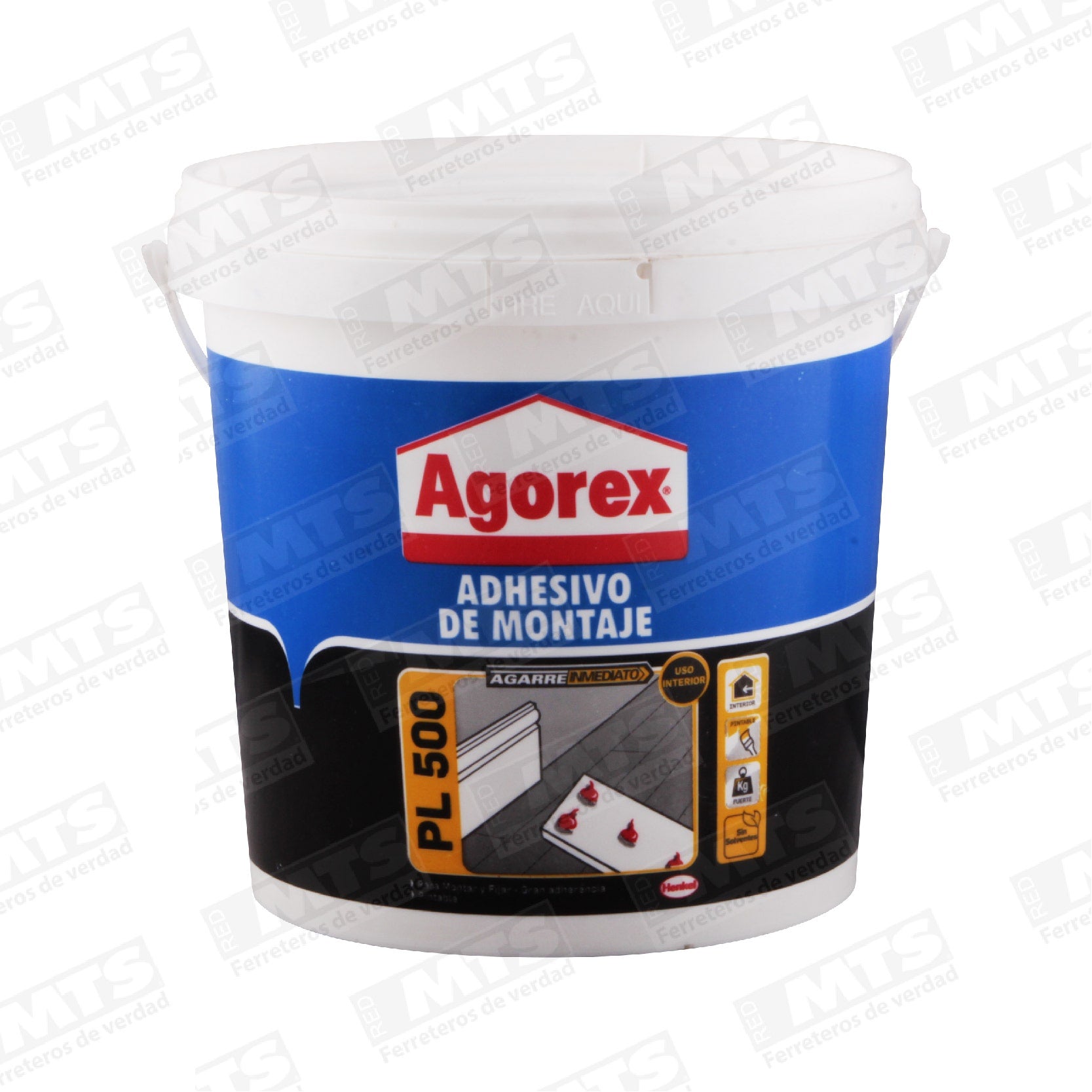 AGOREX MONTAJE PL 500 GL 3.8KG AGOREX