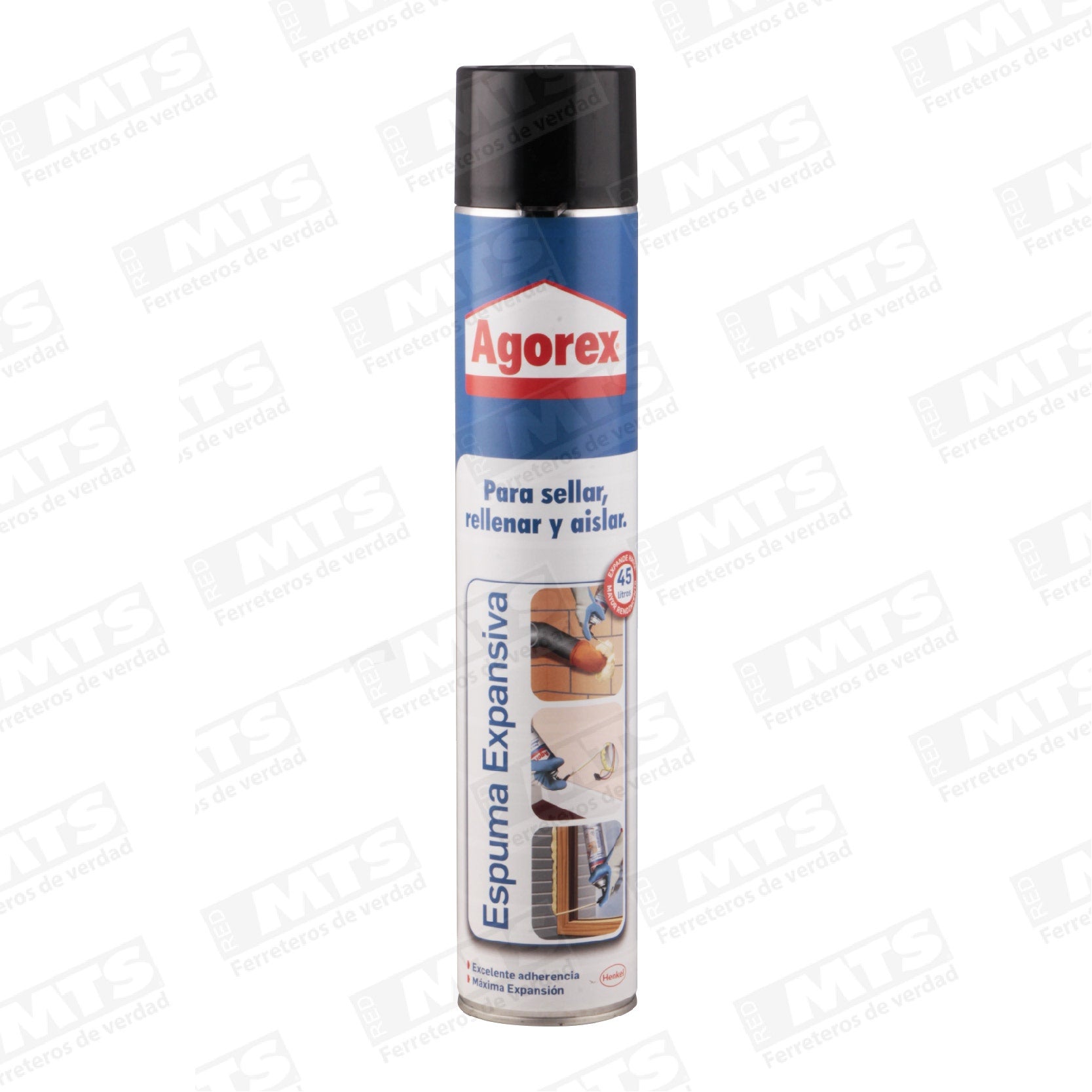 Espuma Poliuretano 750ml 
 Agorex