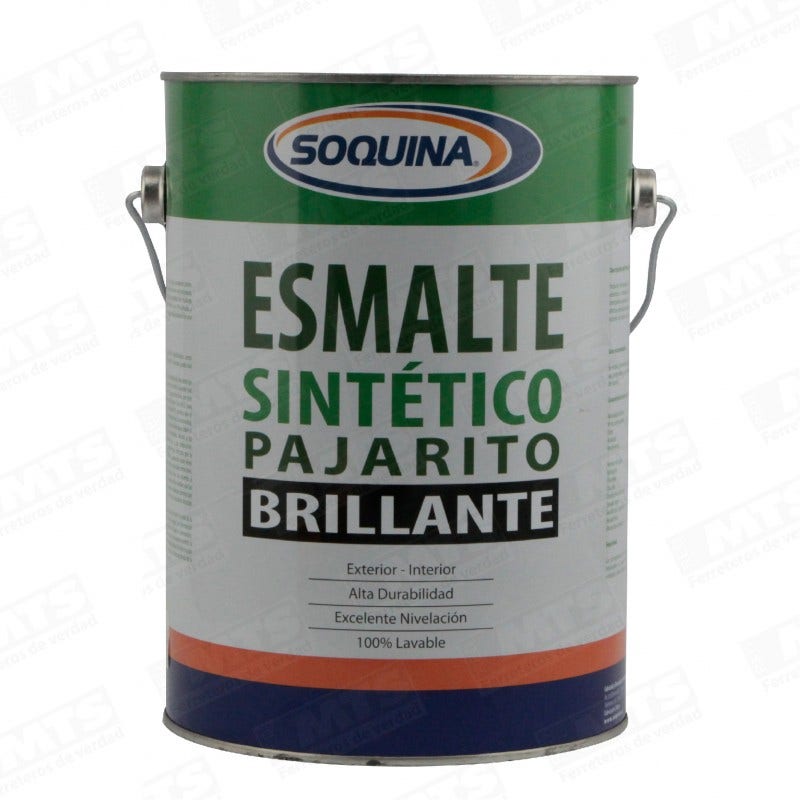 ESMALTE SINT. PAJAR. BLANCO GALON SOQUI