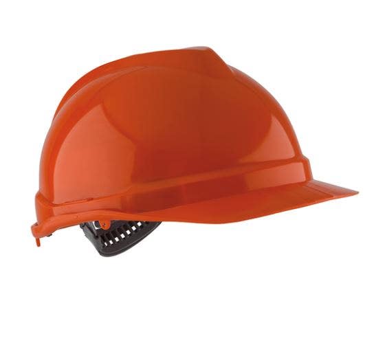 Casco Seguridad Evo Iii Con Arnés Naranjo Steelpro