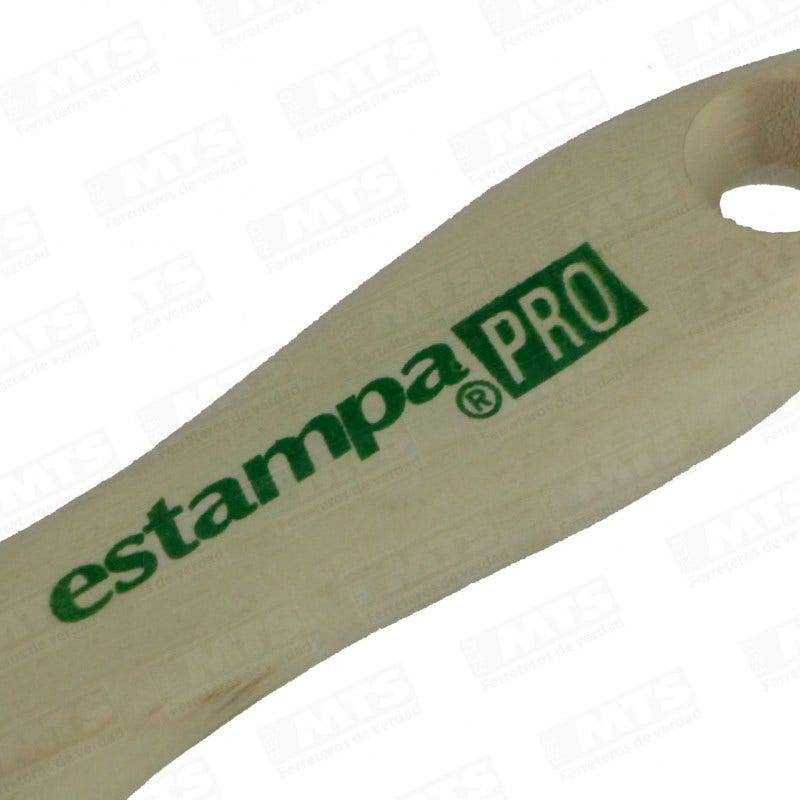 BROCHA ESTAMPA 4" MANGO MADERA HELA