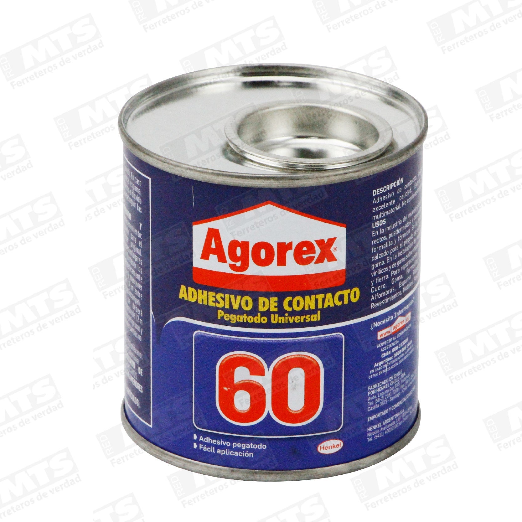 Adhesivo Agorex 60
  240cc Henkel