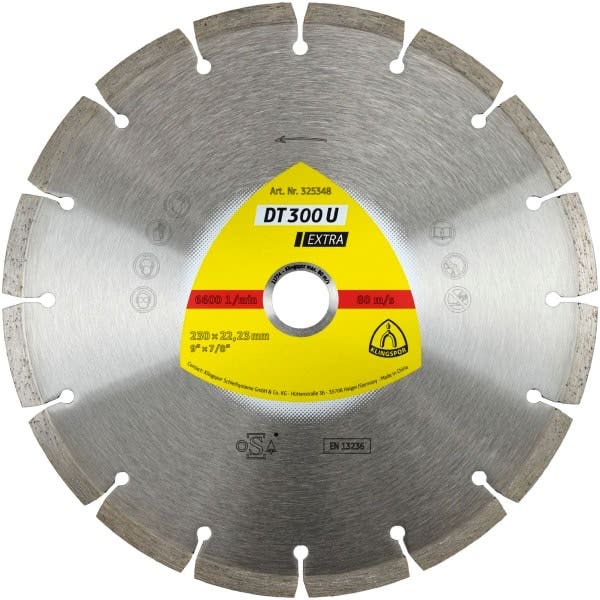 DISCO DIAMAN 4 1/2" SEGMENTADO DT300U KLIGSPOR