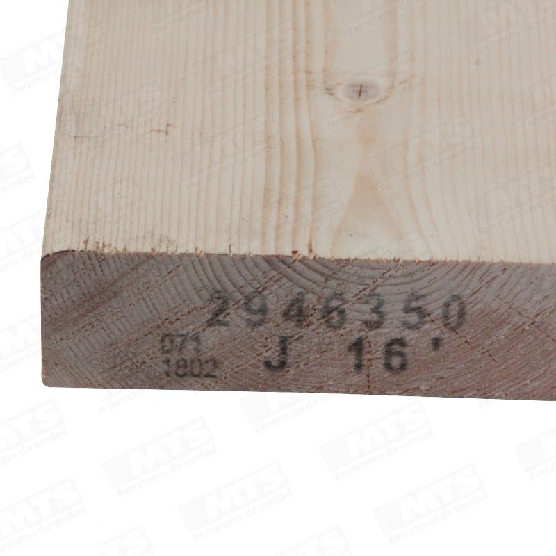 VIGA ESTRUCTURAL SECO 2 X 6 X 4.88 MT ARAU
