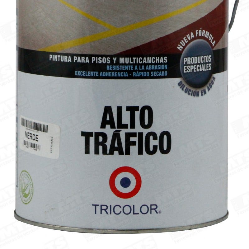 PINTURA ALTO TRAFICO VERDE GALON TRICO