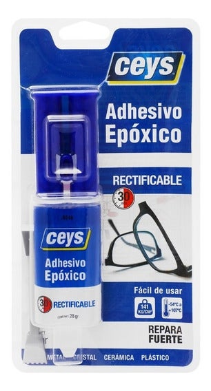 Adhesivo Epoxico Rectificable 28 Gr Ceys