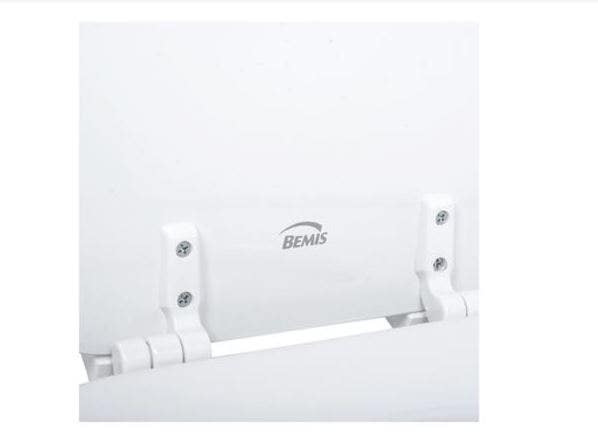 Asiento Wc Elong Res Bis Ac Inox Blanco Bemis