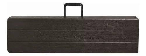 Banco Plegable 180 X 30 X 43cm Simil Madera