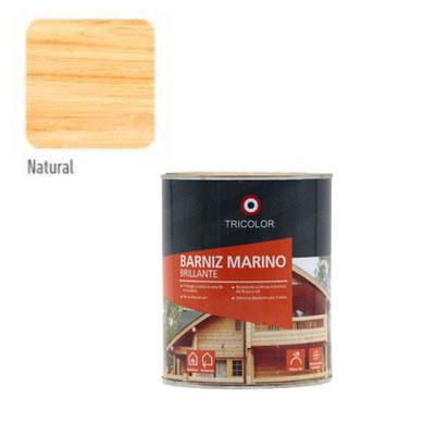 Barniz Marino Natural 1/4gl Trico