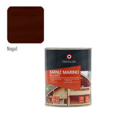 Barniz Marino Nogal 1/4gl Trico