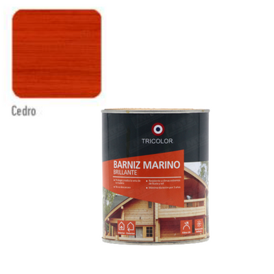 Barniz Marino Cedro 1/4gl Trico