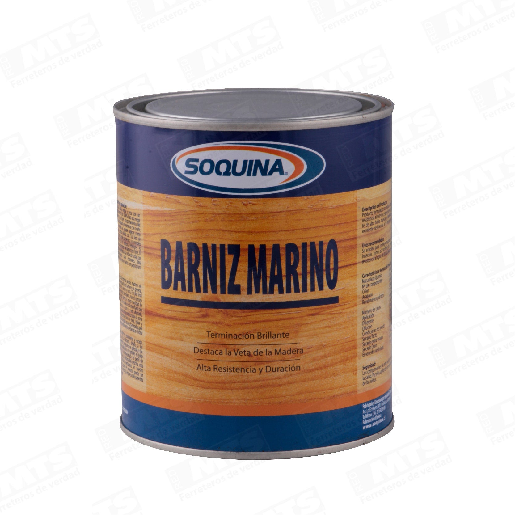 Barniz Marino Maple 1/4gl Soqui