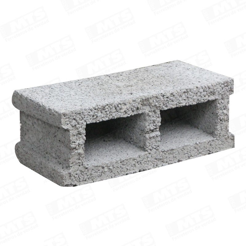 Bloque Concreto Liso 15 (14x19x39) Gris Grau