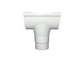 Bajada Canaleta Pvc Blanco Ph 25 Hoffens