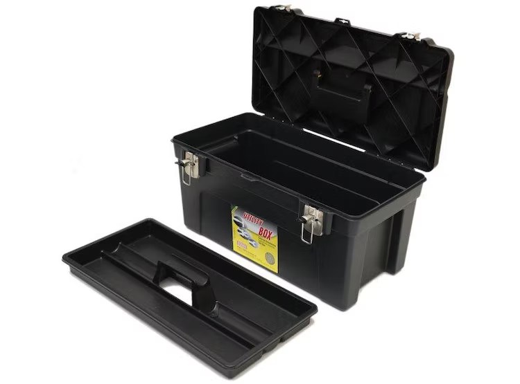 Caja Herramientas 20" Broche Metal San Bernardo