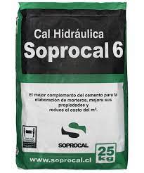 Cal Hidraulica Saco 25kg Soprocal