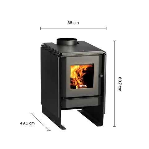 Calefactor A Leña Eco 350 Bosca