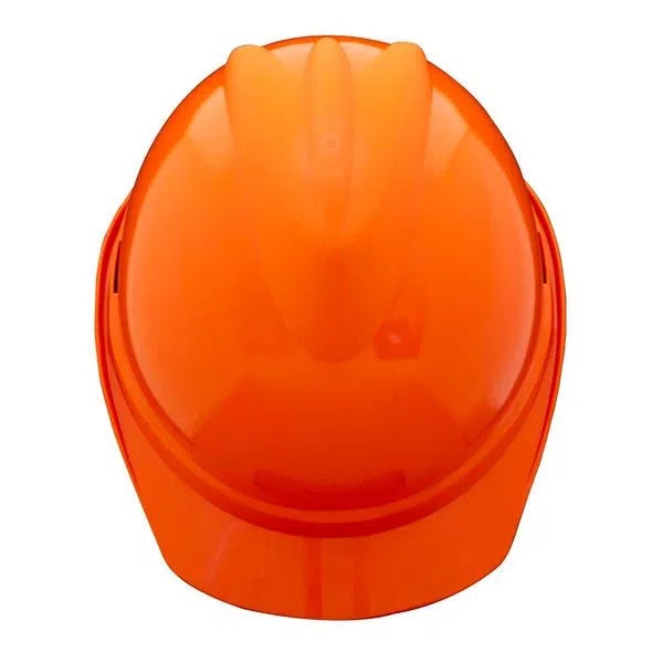 Casco Seguridad Evo Iii Con Arnés Naranjo Steelpro