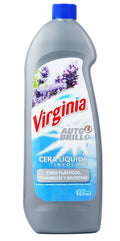 Cera Liq. Incol. P/plastic. 900ml Virginia