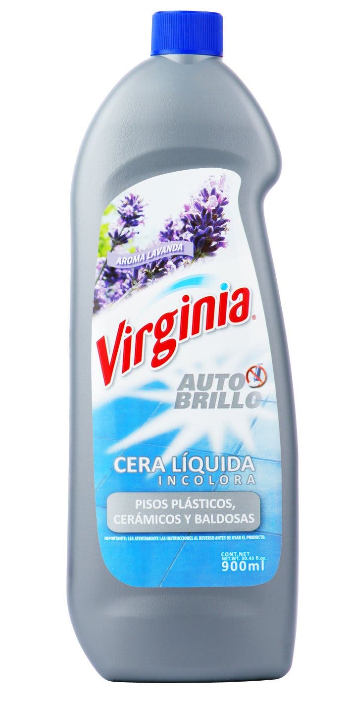 Cera Liq. Incol. P/plastic. 900ml Virginia