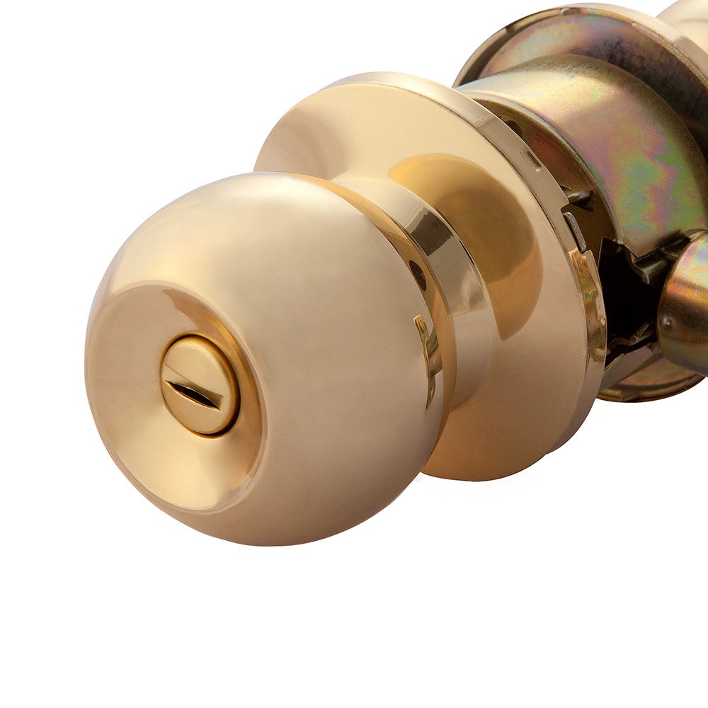 Cerradura Cilíndrica Baño/dormitorio 201 Bronce Pulido Odis