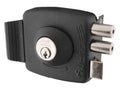 Cerradura Sobreponer 2985 Reja Antipalanca Negra Poli