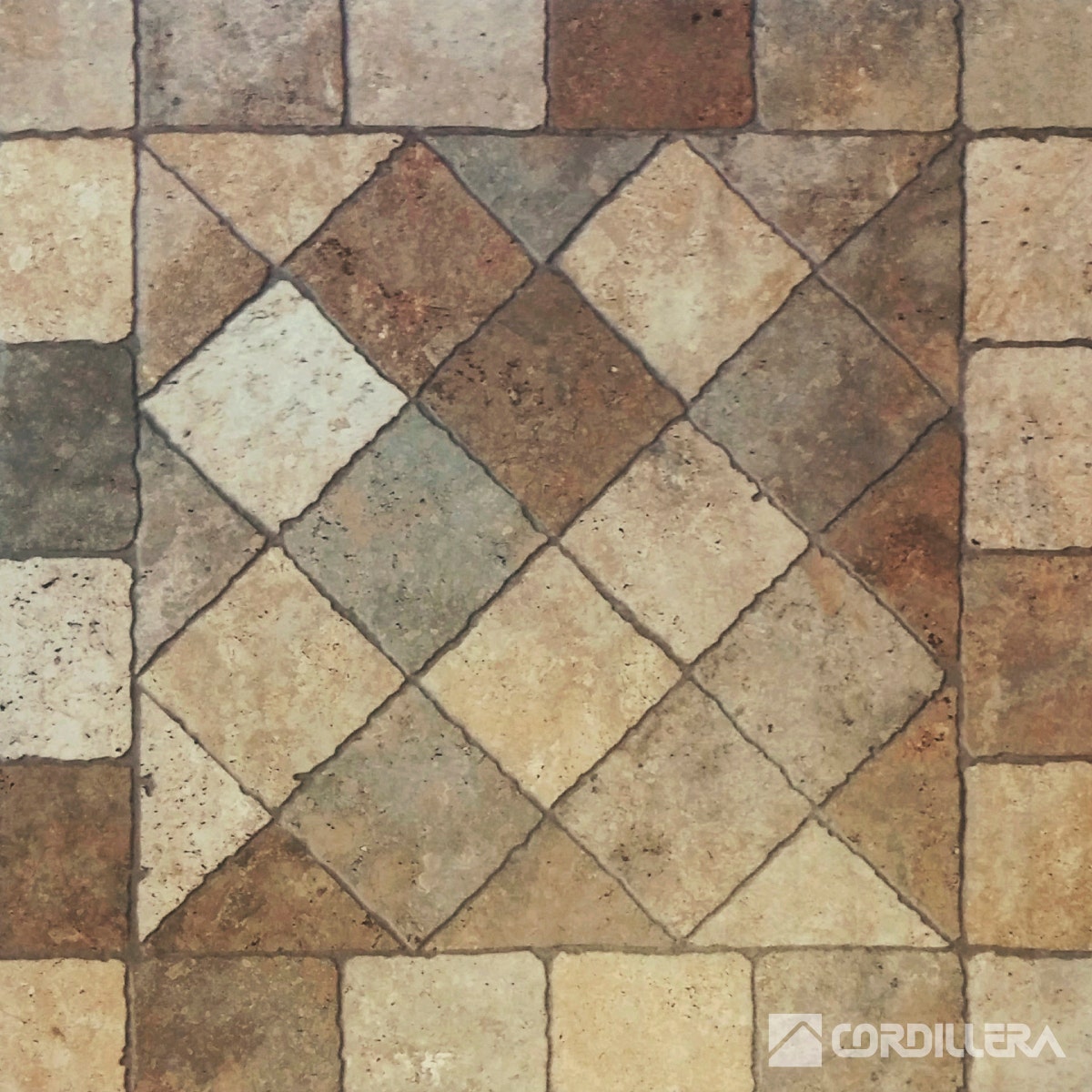 Ceram Piso Angelo Tostado 45x45 (cj2.08m2) Cordill